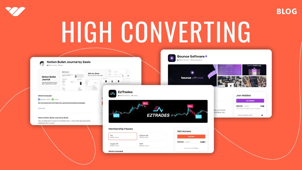 How to create a high-converting Whop page